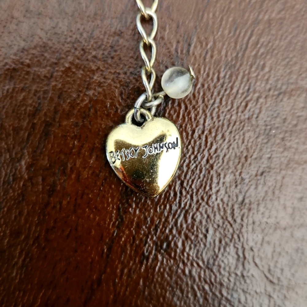 Betsey Johnson Mouse/Tea Party Necklace - Picture 2 of 5